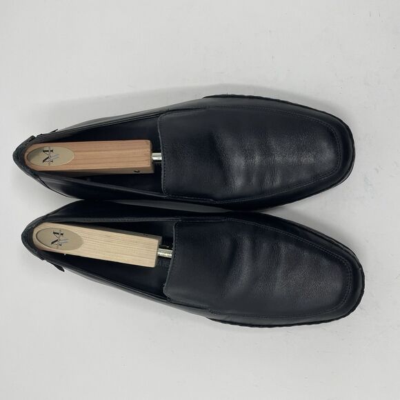 Mephisto Edlef Mens Black Leather Casual Slip On Loafers Shoes Size 10 /EUR 9.5 - Picture 5 of 9